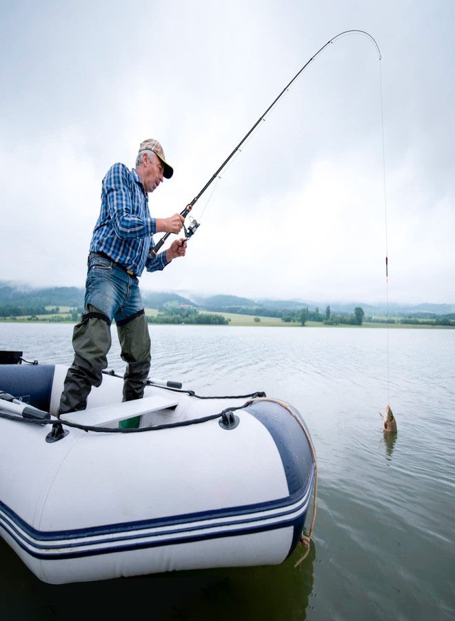 PLUSINNO Bronze Warrior Toray 24-Ton Carbon Matrix Telescopic Fishing Rod, 2.1M 6.89FT, Medium Power, Medium-Heavy Line, Spinning & Casting, Adult, Bass, Trout, Salmon - Image 2